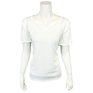 Soulgani Active Chaos & Beauty Short Sleeve Top w/ Side Slits White 1X Size